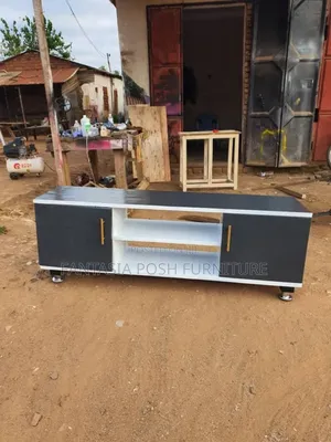 Two-Tone Tv Stand + Free Delivery