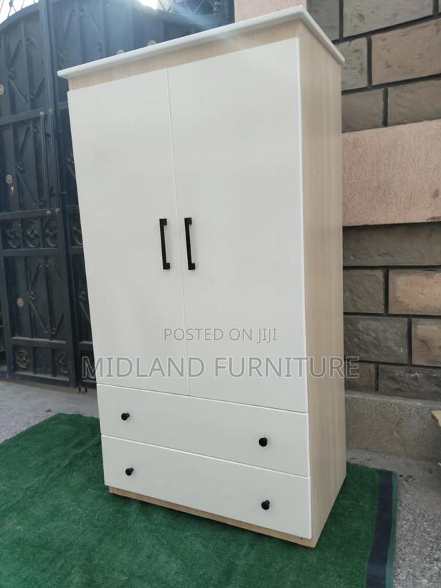 2-Door Wardrobe Cupboard With Drawers - thumbnail 4