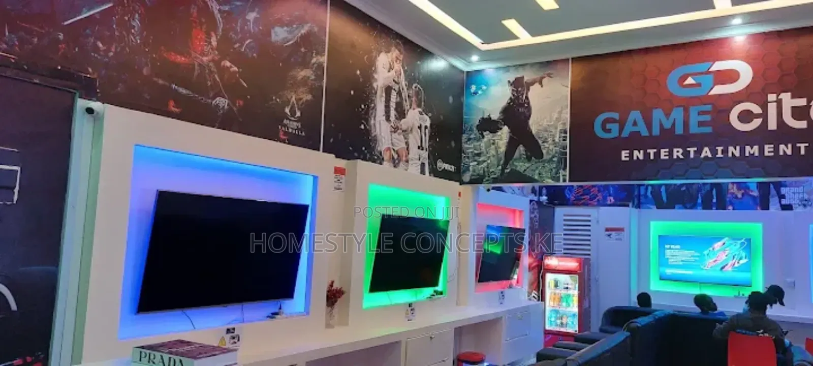 Games Ps4 Lounge Gaming Space Interior Design