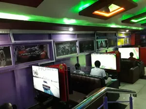 Gamers Gaming Hub Lounge Room Space Interior Design Services