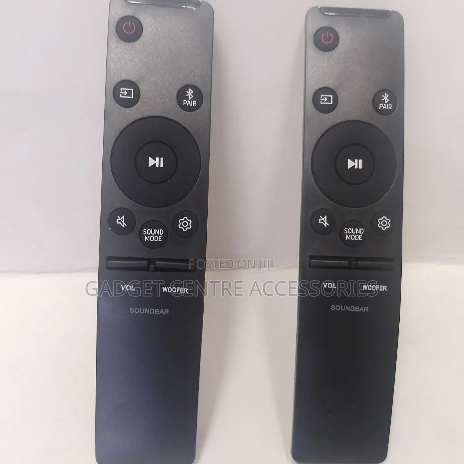 Curved Samsung Soundbar Remotes