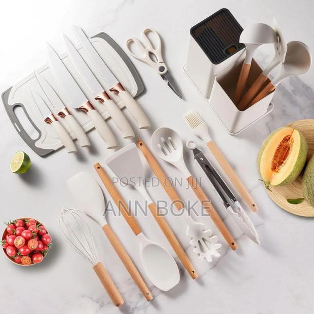 19pcs Silicone Cooking Set for
KSH 2800