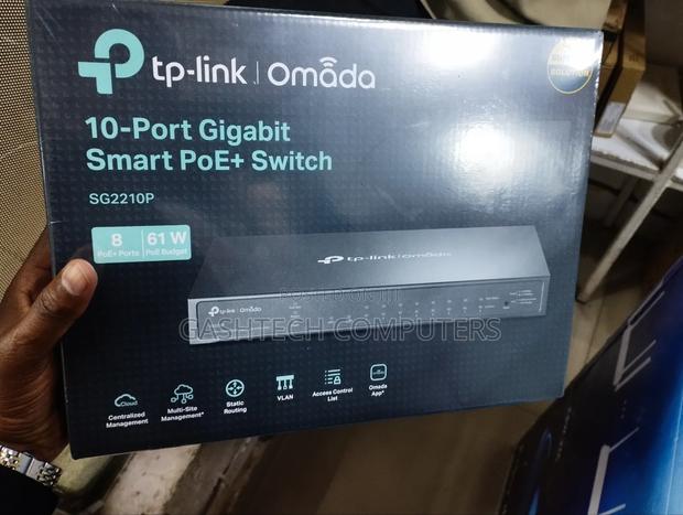 Tp-Link Tl-Sg2210p Gigabit Poe Switch - main view