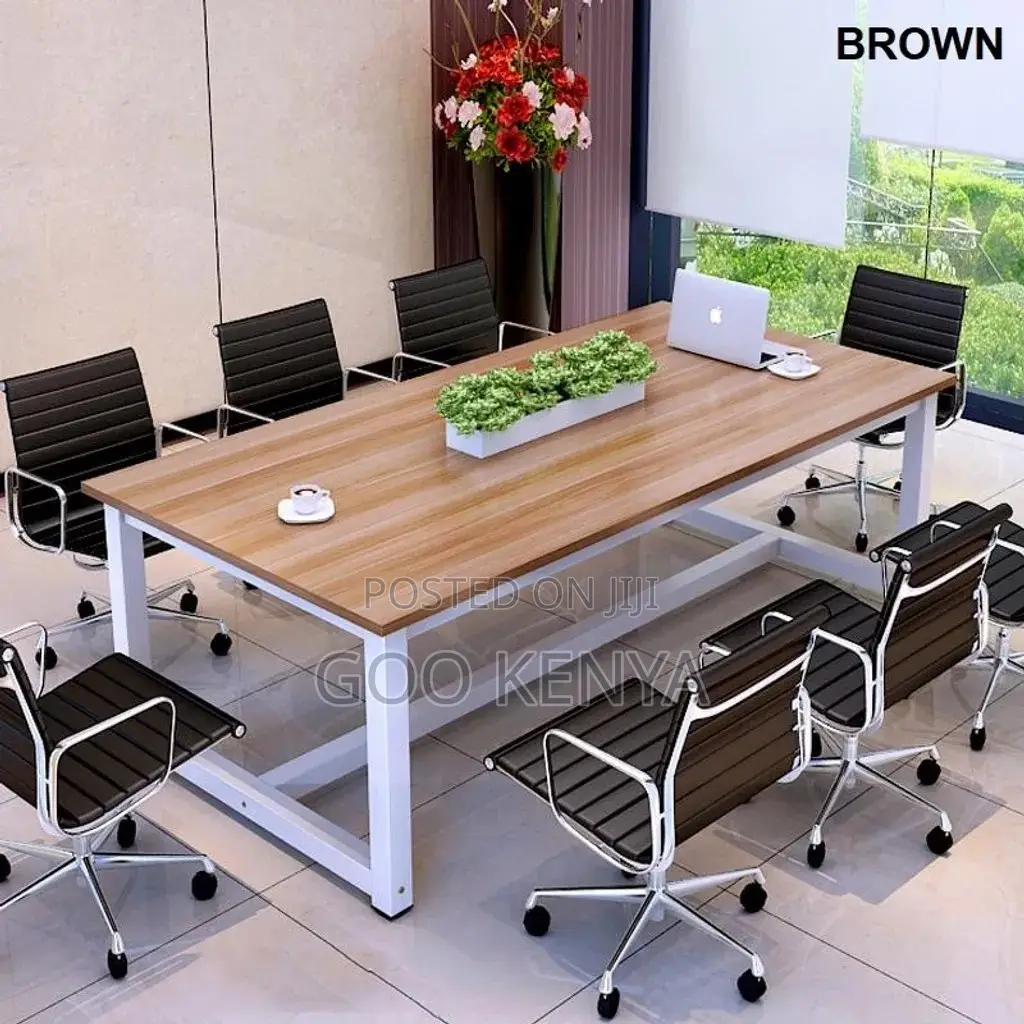 Office Table ; 2.4meters Wooden Conference Table for Office