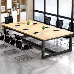 Office Table ; 2.4meters Wooden Conference Table for Office