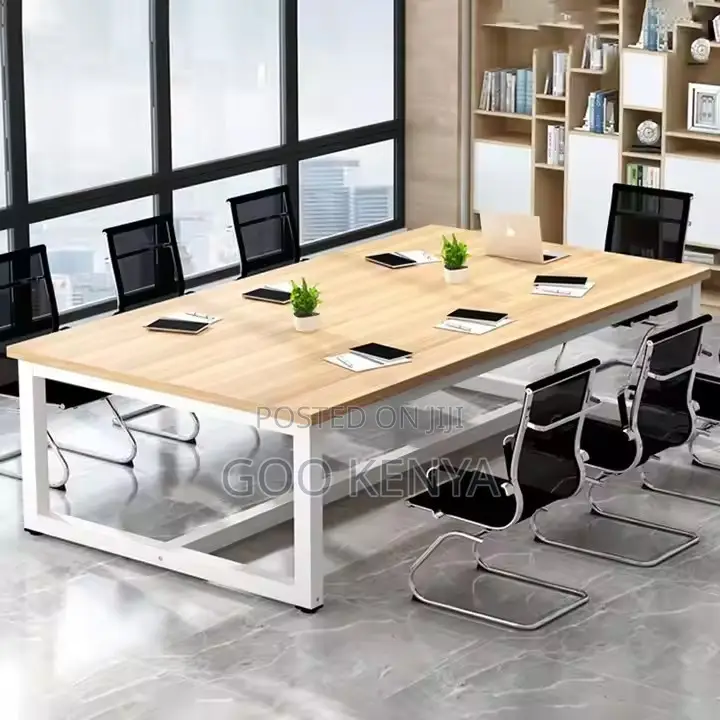 Office Table ; 2.4meters Wooden Conference Table for Office