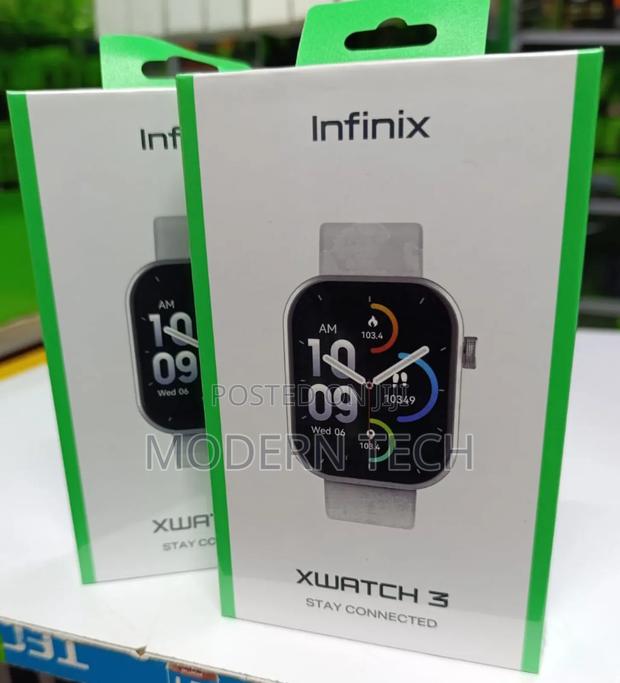 Infinix Xwatch 3 Xw3, Smart Watch 1.43′′Amoled Curved