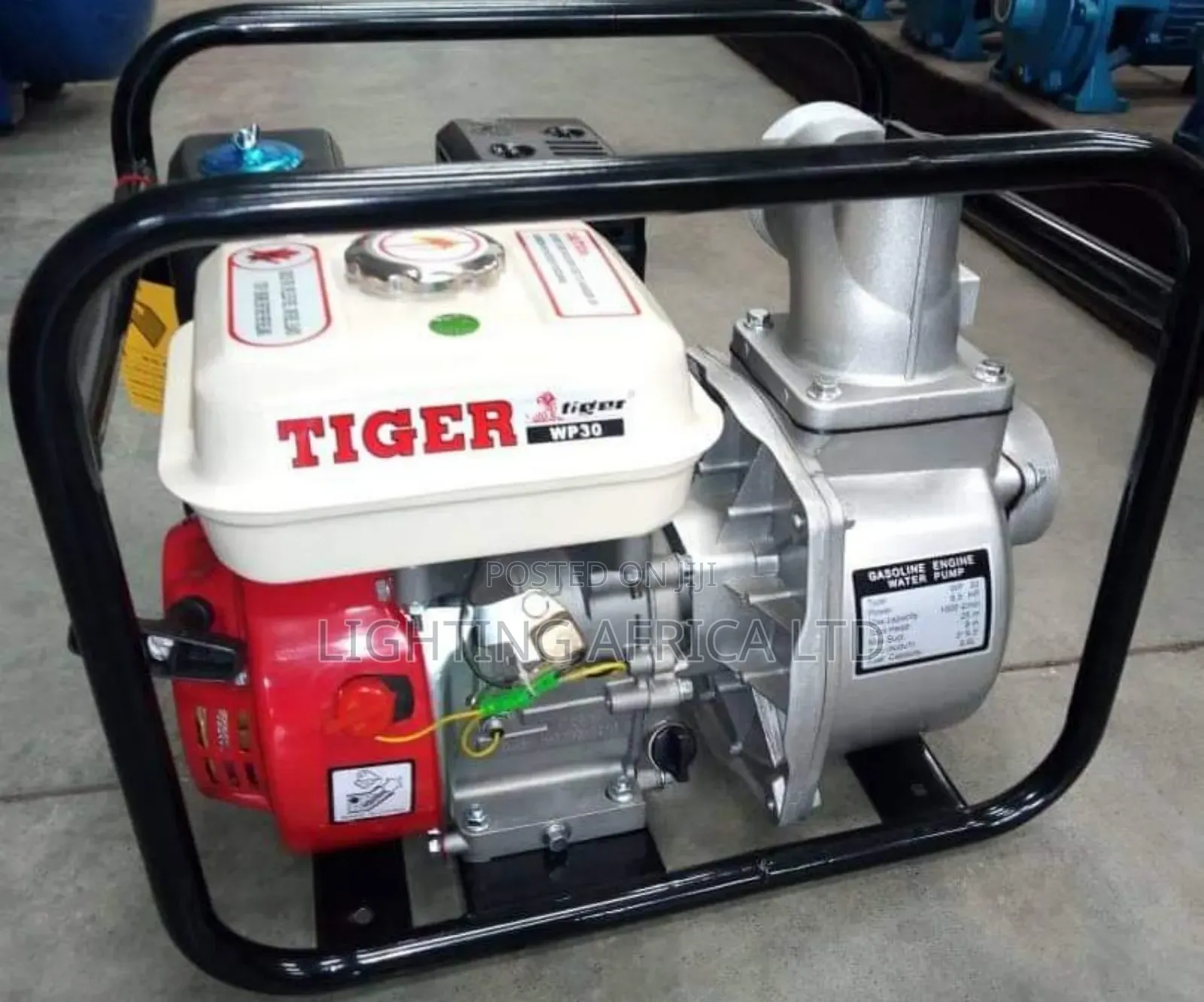 Tiger 3" Petrol Engine Water Pump 7.5hp