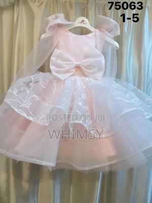 Pink 1-6yrs Beautiful Girls’ Turkey Dresses