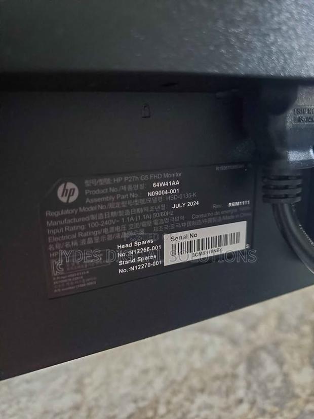 Hp P27h G5 Monitor - thumbnail 3