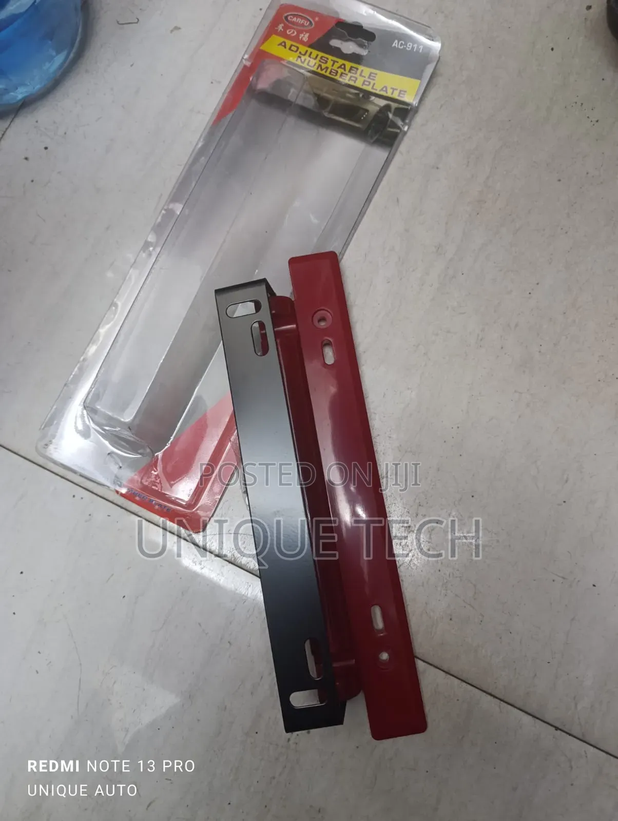 Universal Tilting Number Plate Frame/Holder