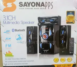 3.1 Channel Subwoofer SHT 1217bt, 12000w P.M.P.O