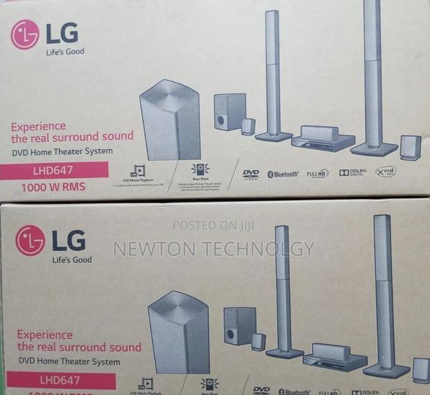 *Lg Lhd647 1000w Home Theatre System.
