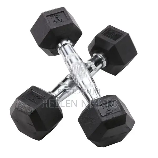 Hexagonal Dumbbell 10kgs Weight