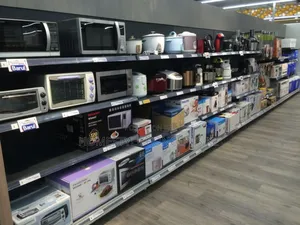 Electronic Phone Shop Interior Shelves Display Fittings