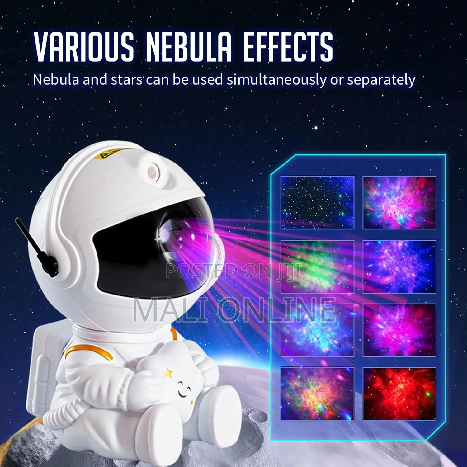 Galaxy Star Projector Nightlight Led Nebulasky Ceiling Lamp