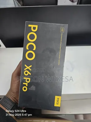 New Xiaomi Poco X6 Pro 512 GB Black