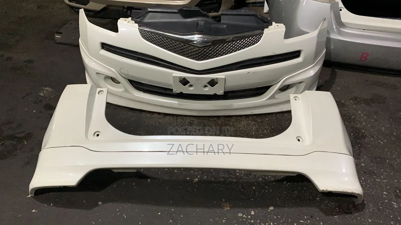 Ractis 2008 Front Rear Bumper With Kit