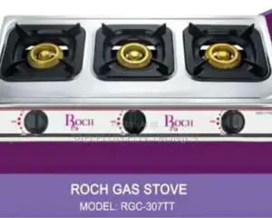 Table Top Gas Cooker (Roch) 3 Burner, Stainless