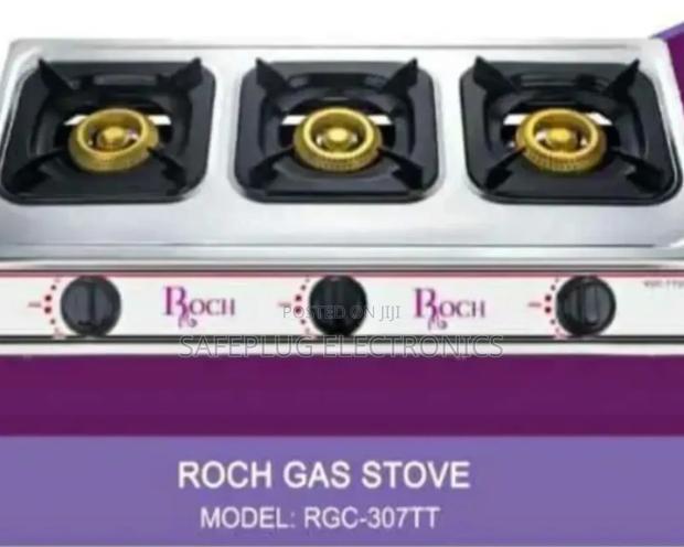 Table Top Gas Cooker (Roch) 3 Burner, Stainless