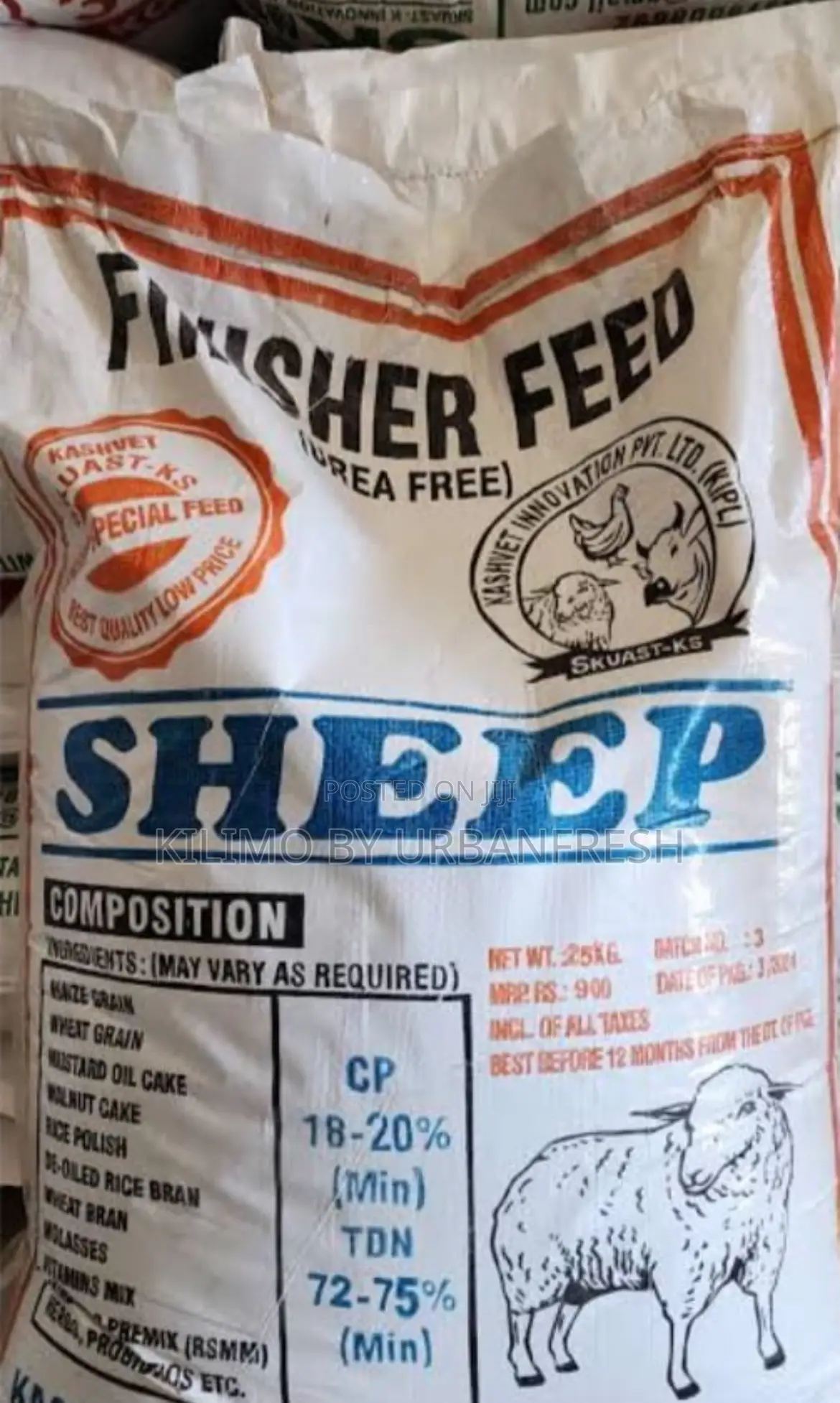 Sheep Finisher Feeds. 50 Kg.