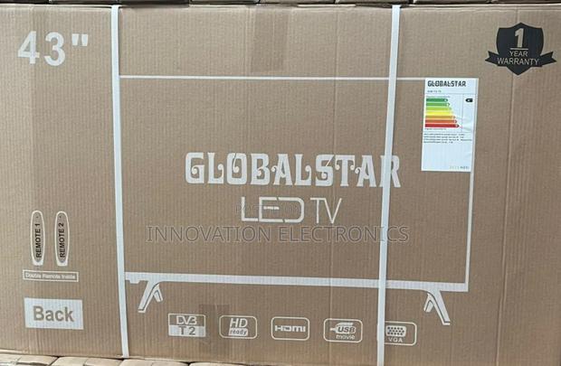 Globalstar Digital Tv Frameless 43 Inch - Black