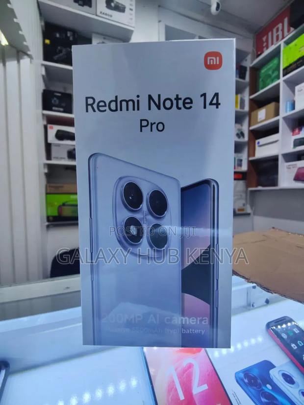New Xiaomi Redmi Note 14 Pro 256 GB Black - thumbnail 3