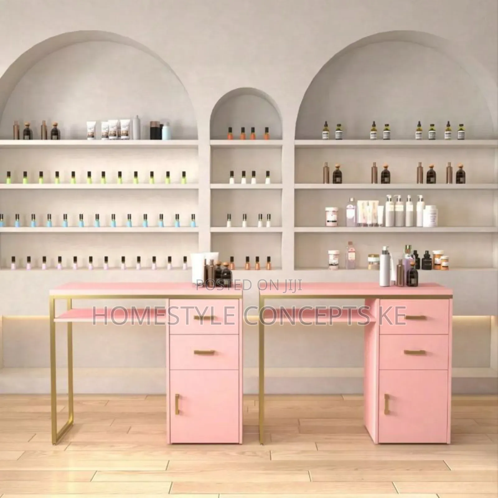 Spa Nails Polish Shop Salon Beauty Space Interiors.