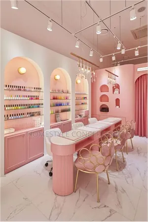 Executive Nail Spa Salonbeauty Shop Interior Design Services