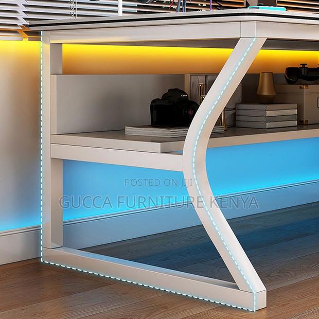 Office Desk: Modern Work Desk With Bookshelf-1200mm - thumbnail 3