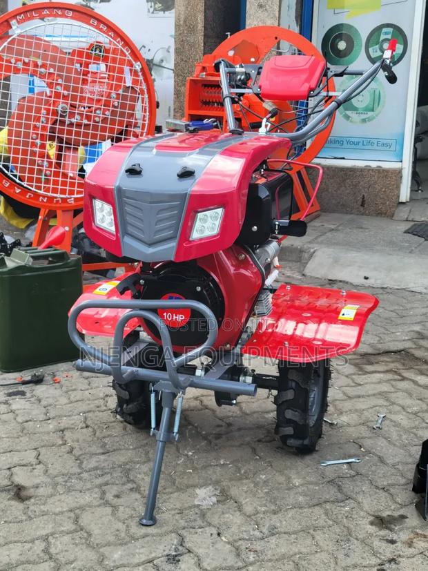 Jd-1000d - 10hp Diesel Power Tiller - thumbnail 4