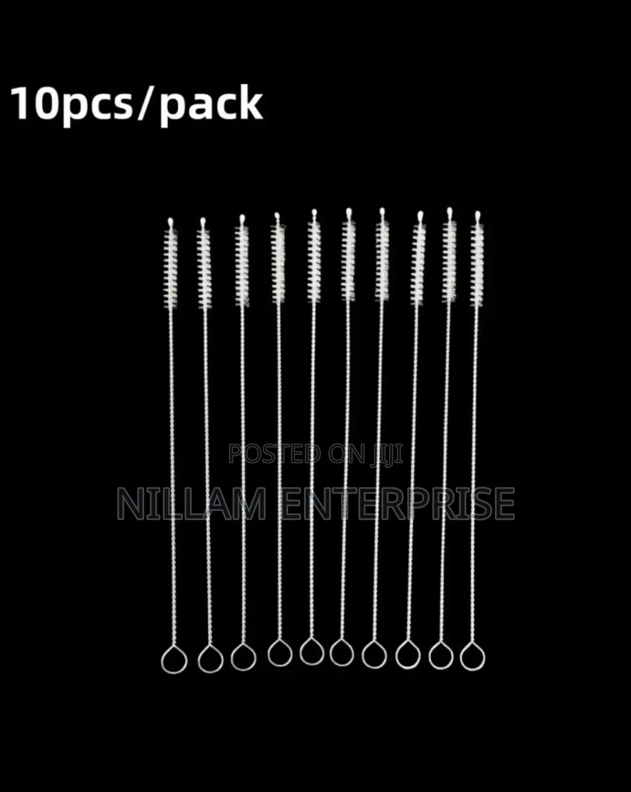 Straw Cleaner Set Reusable 10pc
