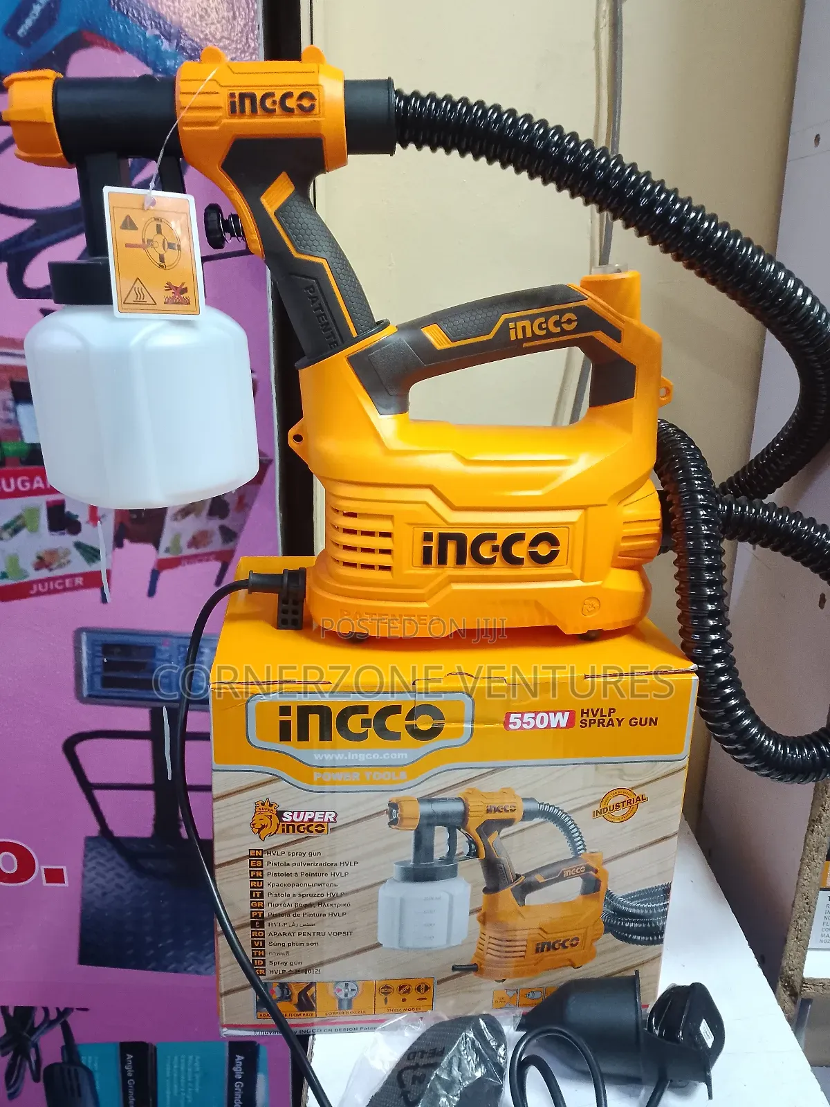 Ingco 550w Spray Gun / Heavy Duty Spray Gun