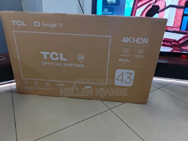 43"Inch Smart Android TCL Frameless Tv - main view