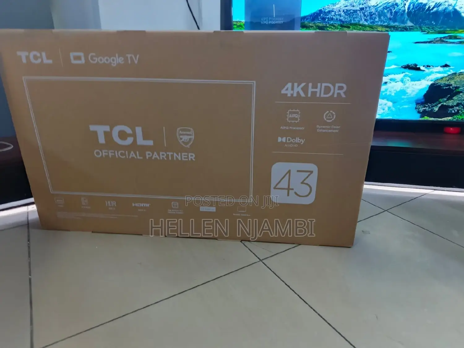 43"Inch Smart Android TCL Frameless Tv