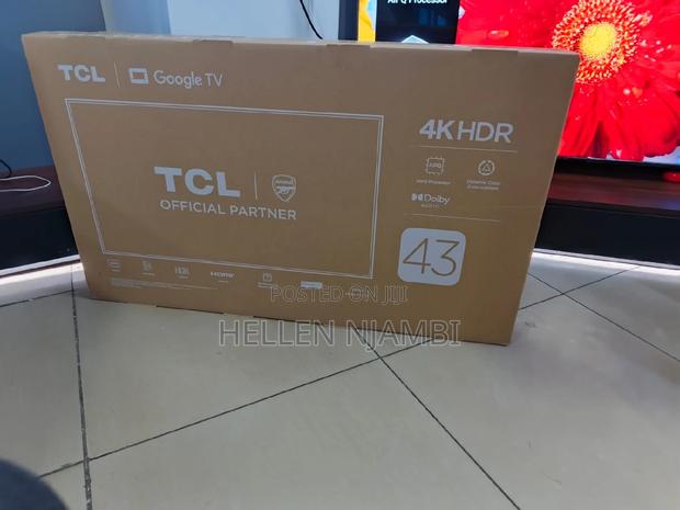 TCL Frameless Smart Android Tv 43inches