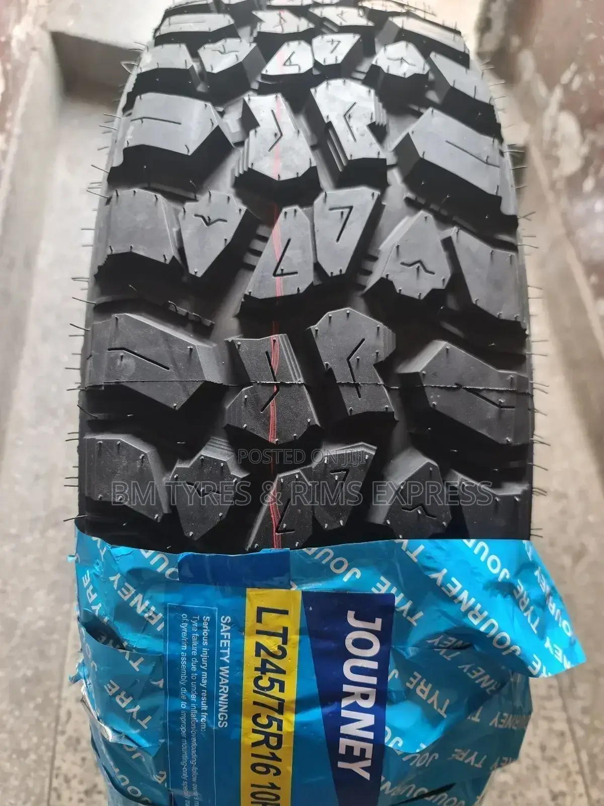 265 /75 R16 Journey Tyres (Mud Terrrain)