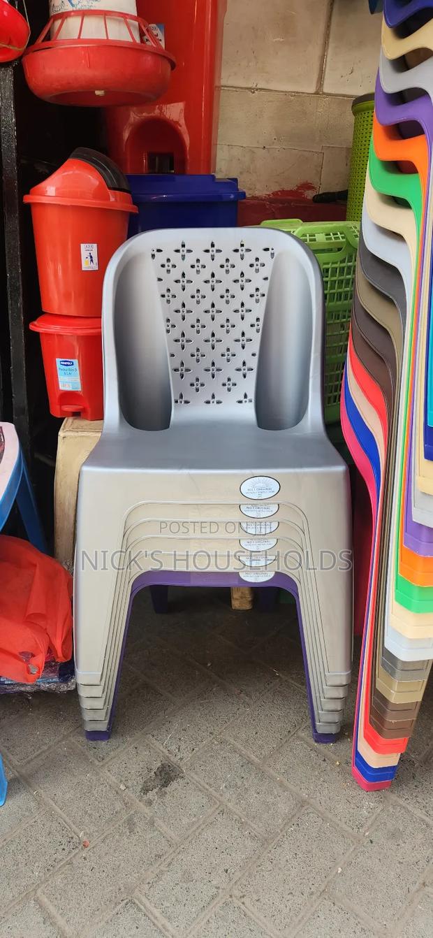 Pale Blue Plastic Chair/Skyplast Plastic Chairs - main view