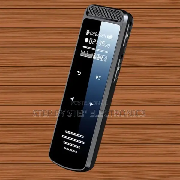 Noise-Free Recording Touch Screen Digital Voice Recorder