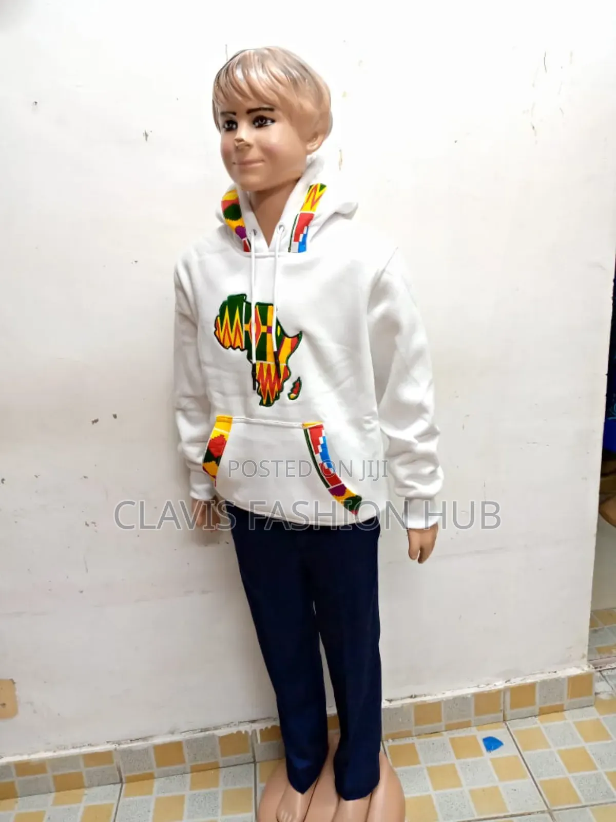 Kids Ankara Hoodies