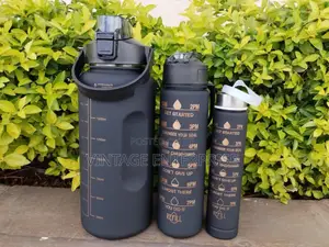 3in1 Motivational Water Bottle