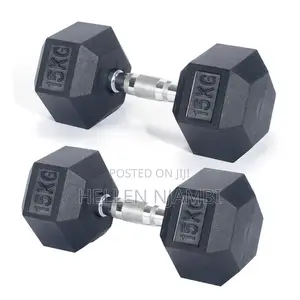 15kgs Hexagonal Hand Weight Dumbbell