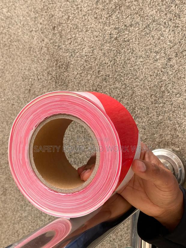 Red And White Caution Tapes 500m Roll Available