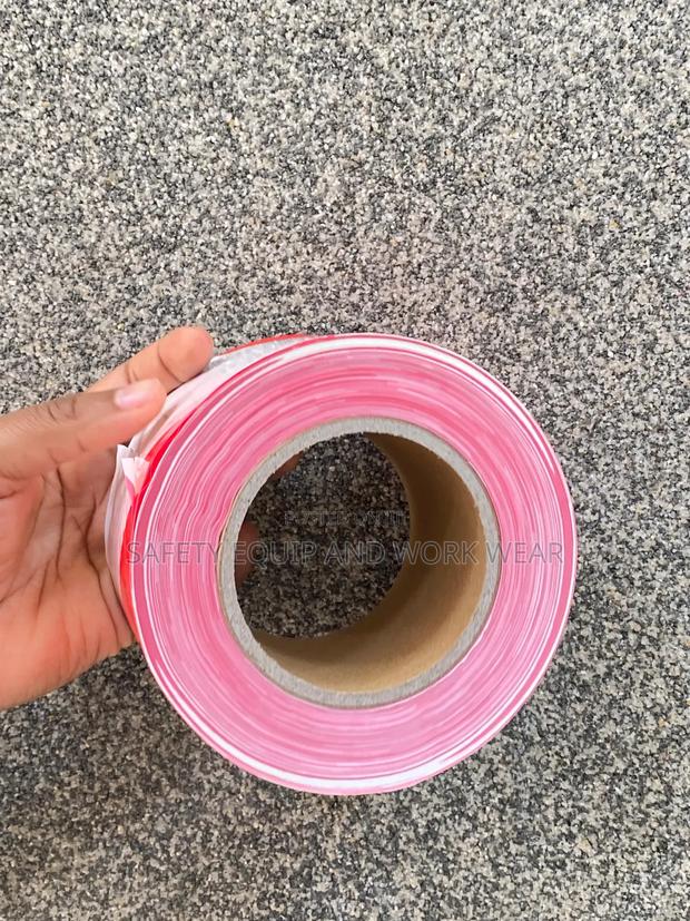 Red And White Caution Tapes For Outdoor Use - main view