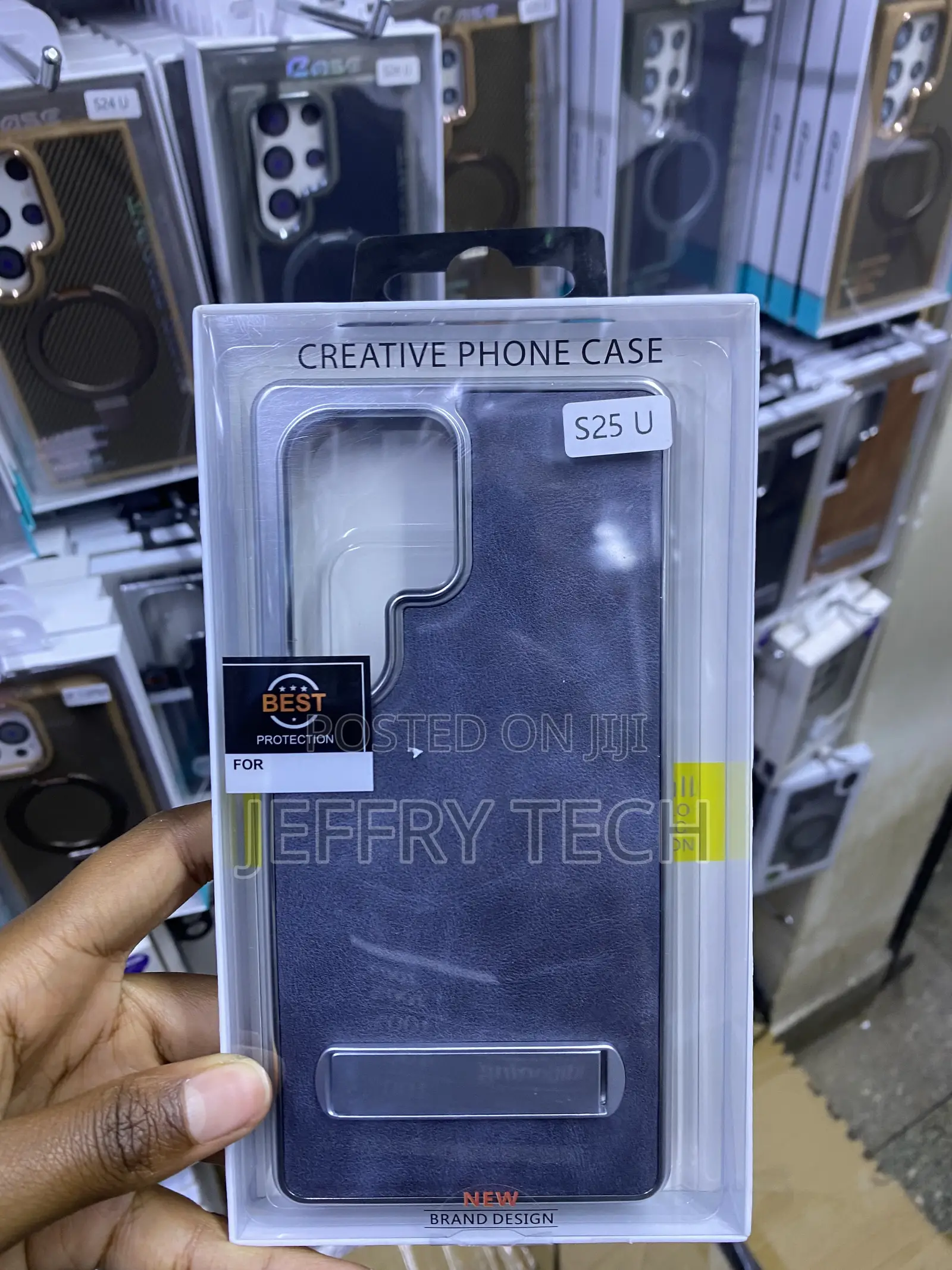 Rekomopai Galaxy S25 Ultra Leather Case With Stand Case