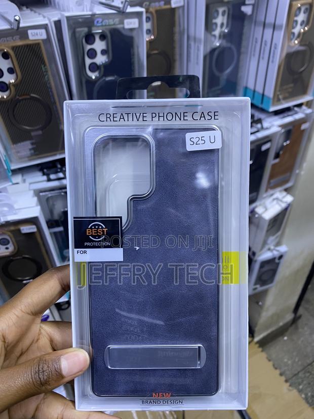 Rekomopai Galaxy S25 Ultra Leather Case With Stand Case