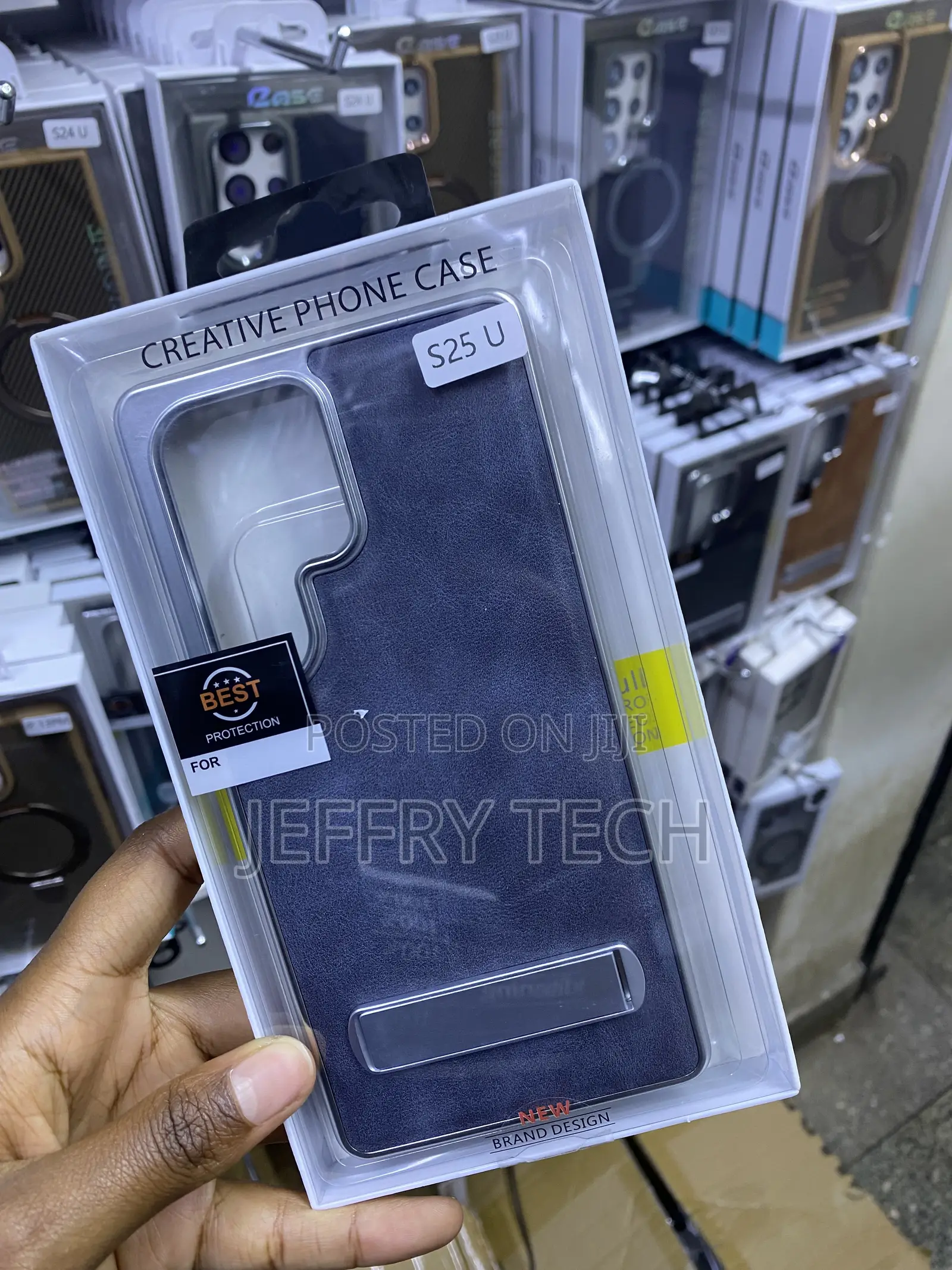 Rekomopai Galaxy S25 Ultra Leather Case With Stand Case