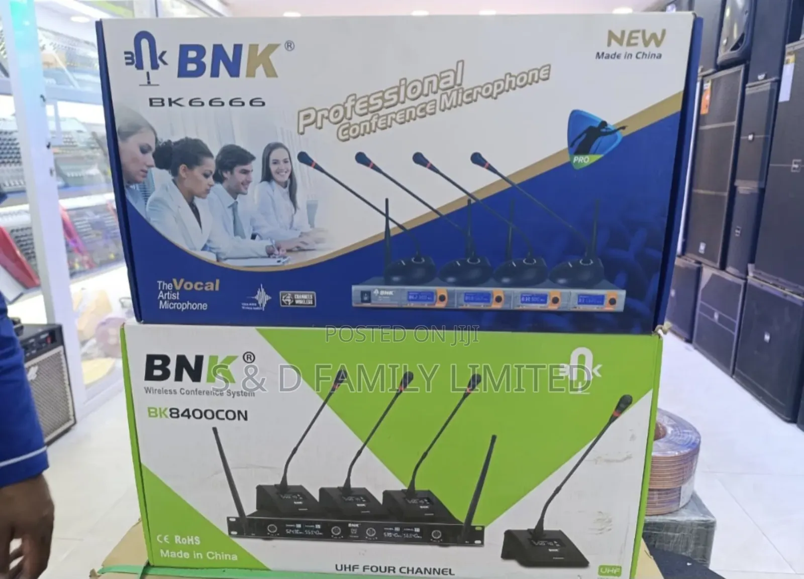 BNK Bk 6666 Conference Wireless Microphone