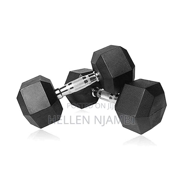12.5kg Hexagonal Dumbbells