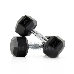 Hexagonal 12.5kg Dumbbell Set